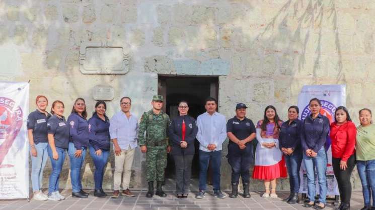 Inaugura Casa de la Cultura Oaxaqueña espacio Mujer Segura  