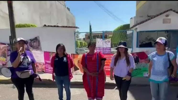 En Oaxaca, Colectivo feminista se declara en huelga de hambre