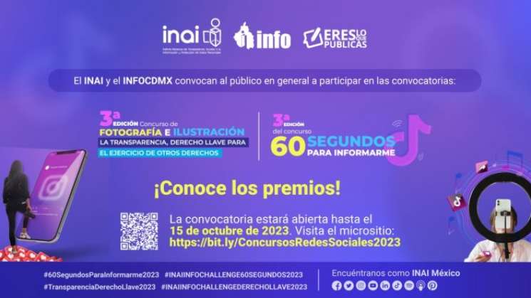 INAI aplaza 3ra edición de concursos nacionales de redes sociales