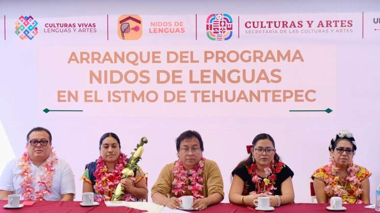 Arranca Seculta programa Nidos de Lenguas en Istmo de Tehuantepec