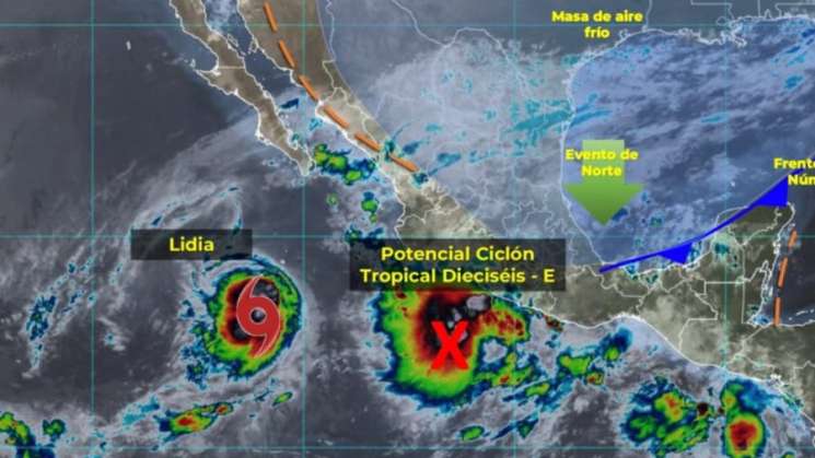 Lluvias y tormentas intensas en costa y zonas altas en Oaxaca