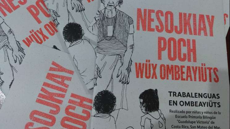 Edita Seculta libro “Nesojkiay poch wüx ombeayiüts”para ninez