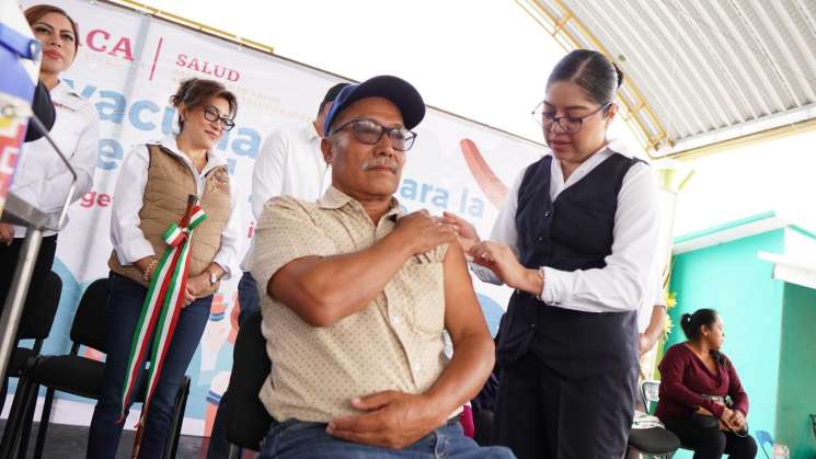 Inician campaña de vacunación para temporada invernal en Oaxac