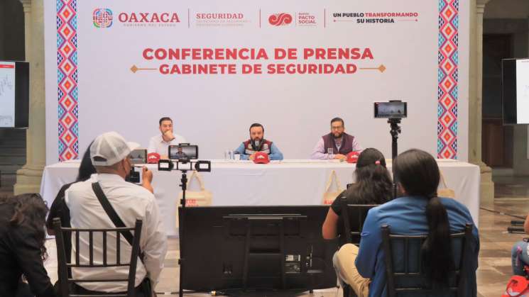 Oaxaca el quinto estado más seguro del país durante septiembre 