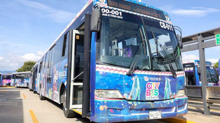 En marcha el Citybus en Oaxaca; inicia con dos rutas gratuitas  