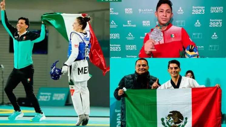 México arrasa medallas en juegos Panamericanos en Chile 