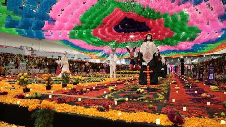 Veracruz logra el Altar de Muertos más grande  del mundo