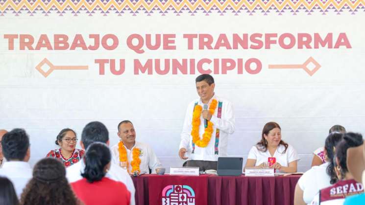 Más de 5 mdp en apoyos para transformación de Juchatengo