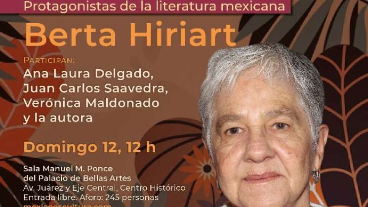 Reconocerán obra de Berta Hiriart en Bellas Artes