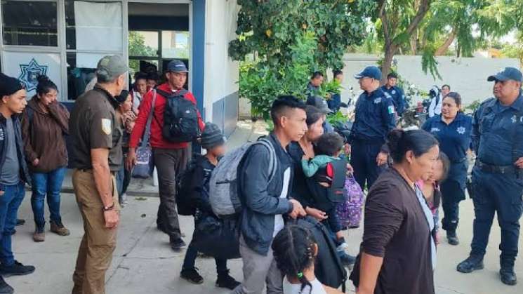 Realizan Operativo de Asistencia a Migrantes en capital de Oaxaca