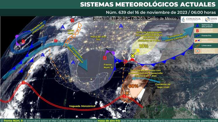 Anuncian intervalos de chubascos en varias regiones de Oaxaca 