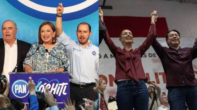 Registradas Xóchitl Gálvez y Claudia Sheinbaum como precandidatas