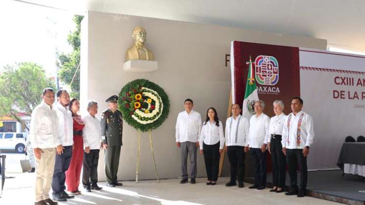 Oaxaca celebra 113 Aniversario del Inicio de Revolución Mexicana 