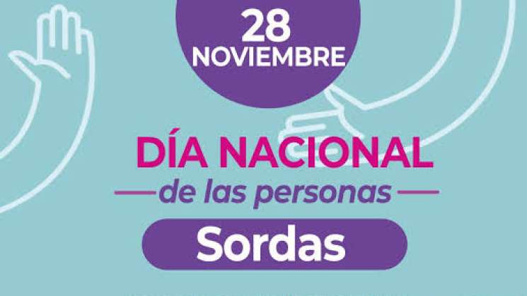 Conmemoran Día Nacional de las Personas Sordas