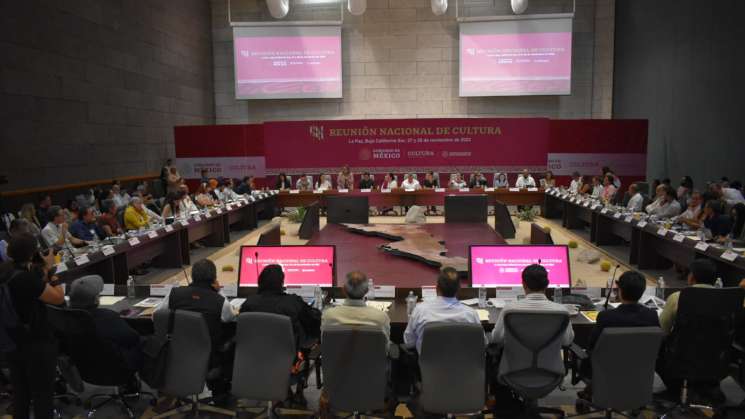 Oaxaca participa en la Reunión Nacional de Cultura 