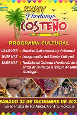 Invitan al Fandango Costeño en capital oaxaqueña 