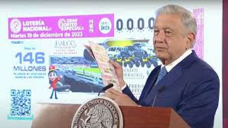 AMLO anuncia sorteo con premios de bienes confiscados