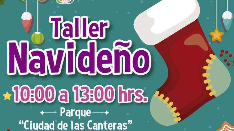 Con talleres navideños festeja SA temporada navideña 