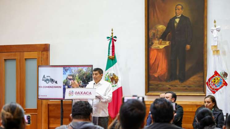 Con 5 mmdp, Gobierno de Oaxaca recupera grandeza de Oaxaca 