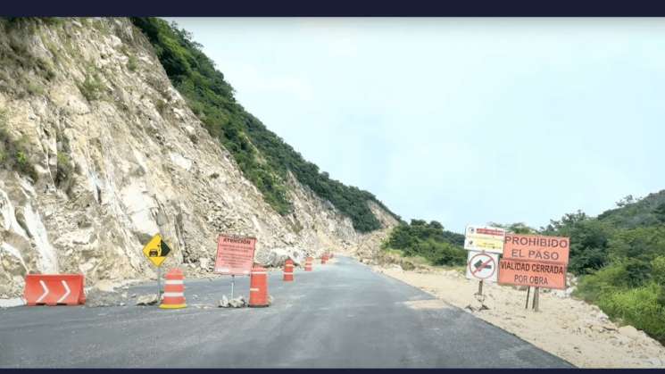 AMLO:Lista carretera de Oaxaca a Puerto Escondido el 4 de febrero