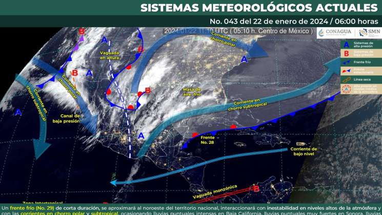 Se espera ambiente fresco, baja probabilidad de lluvias en Oaxaca