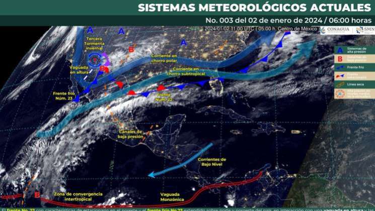 Anuncian cielo despejado y baja probabilidad de lluvias en Oaxaca