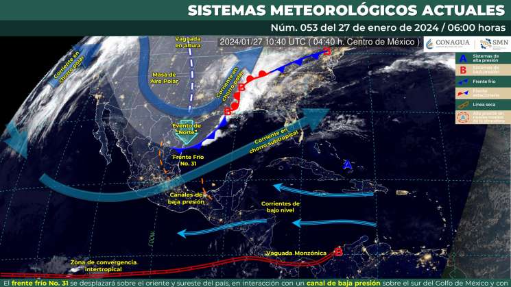 Anuncian lluvias intensas en zonas de Oaxaca 