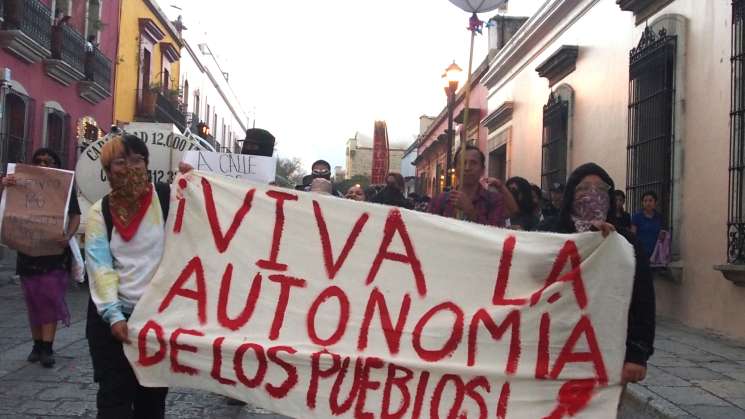 Protestan en Oaxaca contra la gentrificación en capital