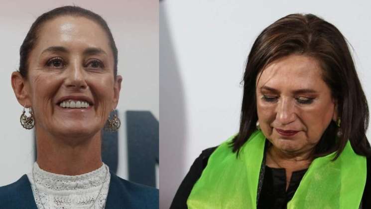 Afirma Claudia Sheinbaum ventaja a Xóchitl Gálvez en encuestas