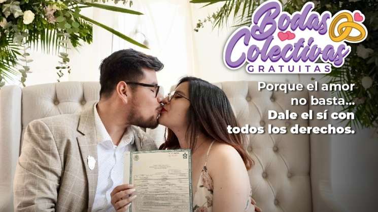 Lanzan en Oaxaca convocatoria a Bodas Colectivas Gratuitas 2024