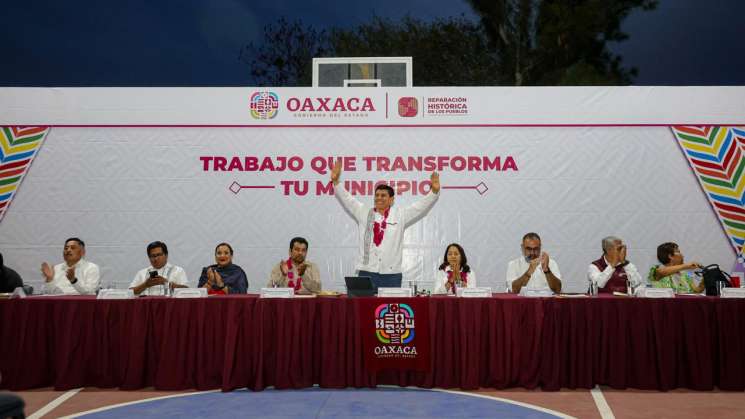 Gobierno de Oaxaca y sociedad trabajan por San Sebastián Teitipac