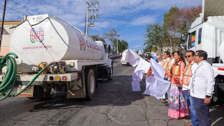 Gobierno de Oaxaca atiende la escasez de agua en capital