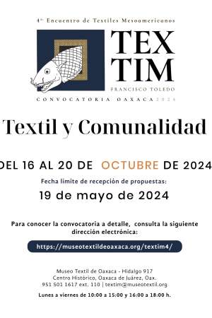 :: Convocatoria Cuarto Encuentro de Textiles Mesoamericanos 