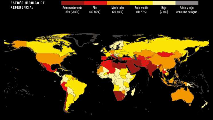 25 países que se están quedando sin agua en el mundo 