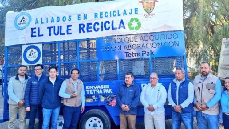 Tetra Pak suma al Tule a su impulso del reciclaje en Oaxaca