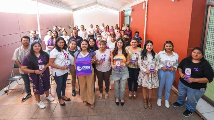  Se une Sectur Oaxaca a campaña Cero Tolerancia al hostigamiento 