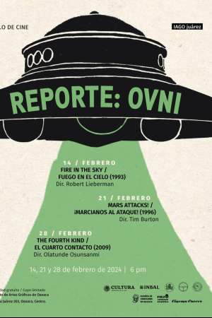 Ciclo de cine Reporte: Ovni en el IAGO