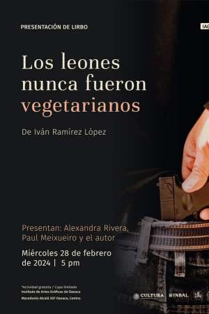 Presentacion del libro Los leones nunca fueron vegetarianos 