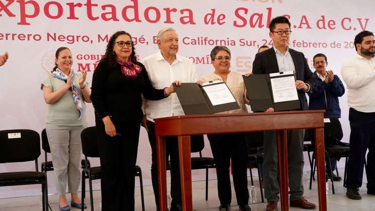 En Baja California, AMLO nacionaliza exportadora de Sal japonesa