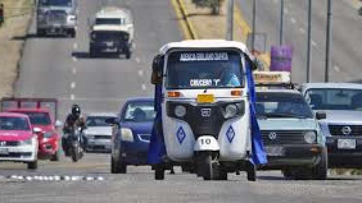 Congreso de Oaxaca prohíbe tránsito de mototaxis en carreteras 