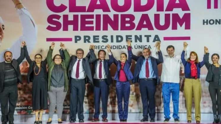 Presenta Claudia Sheimbaum a su equipo de campaña 