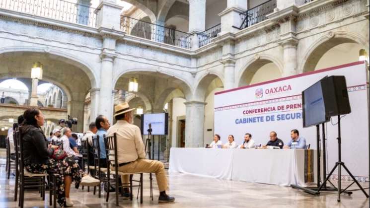 Oaxaca registra descenso en número de delitos