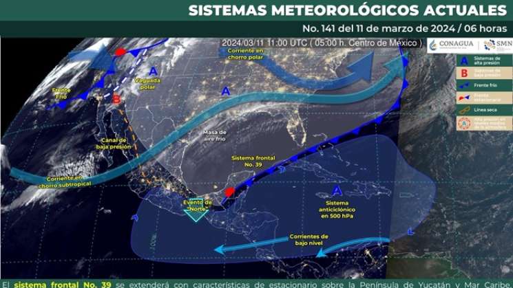 Se espera un día con bochorno y lluvias aisladas en Oaxaca    