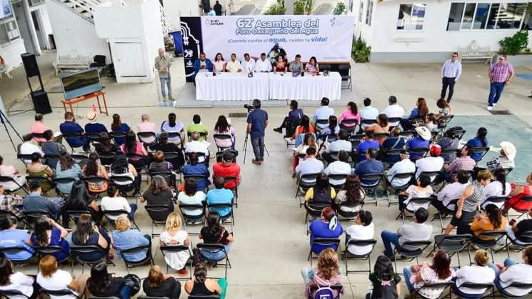 Realizan 62 Asamblea del Foro Oaxaqueño del Agua (FOA) 