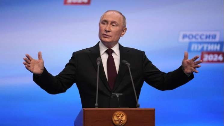 Gana Putin elecciones en Rusia, con 87% de votos