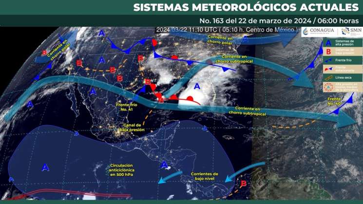   Lluvias en gran parte de Oaxaca se prevé para este viernes