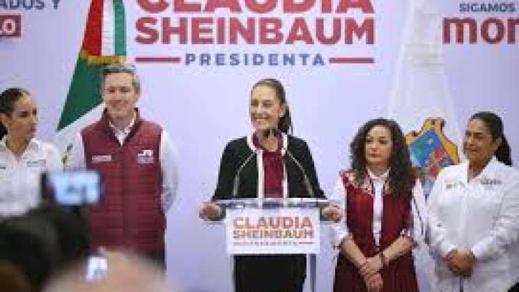 Claudia Sheimbaum visitará Oaxaca próximo 26 y 27 de marzo