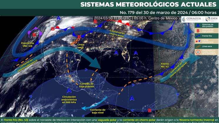 Pronostican probabilidad de lluvia por fuerte calentamiento