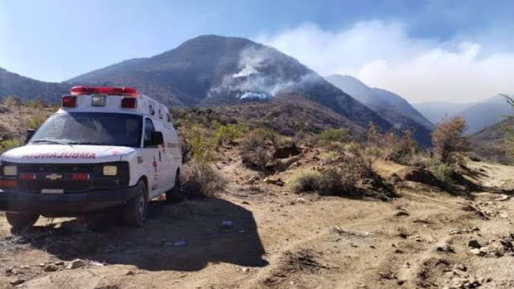 Fallecen 5 personas tras contener incendio en San Lucas Quiaviní