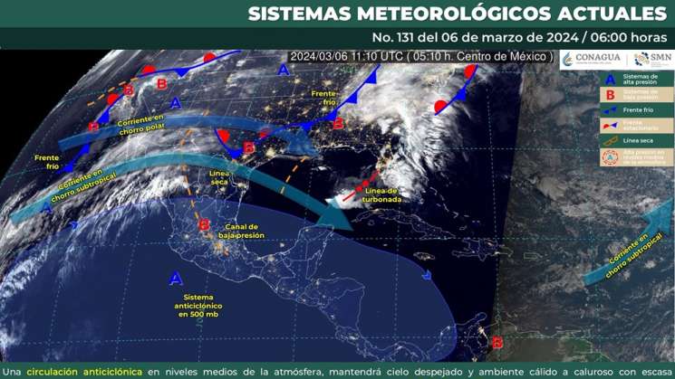 Se prevé ambiente caluroso y altas temperaturas para Oaxaca 